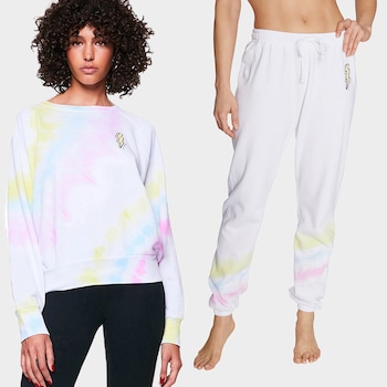 EComm, tie dye loungewear
